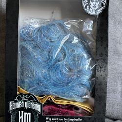 Disney Haunted Mansion Madame Leota Wig And Cape
