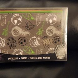 Disney Parks 30th The Nightmare Before Christmas Notecards Set 