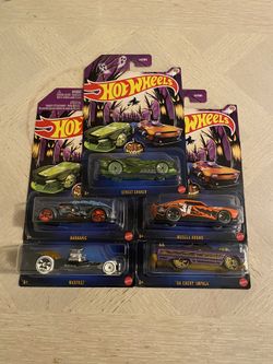 Hot Wheels Halloween Cars Full Set 