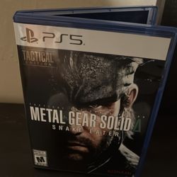 Metal Gear Solid Ps5 