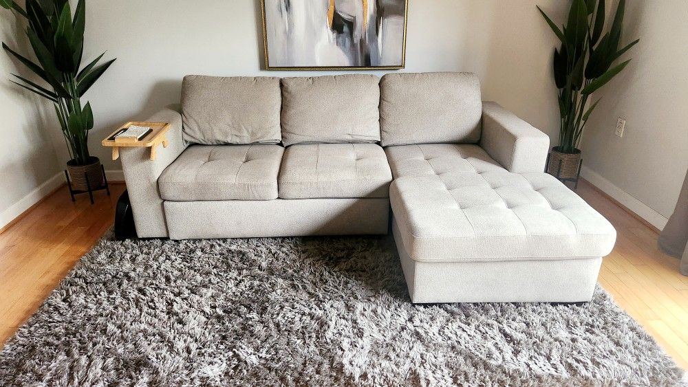 Geneva Sleeper Sectional (The RoomStore)