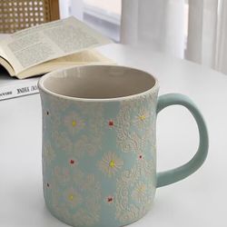 Ceramic coffee cup