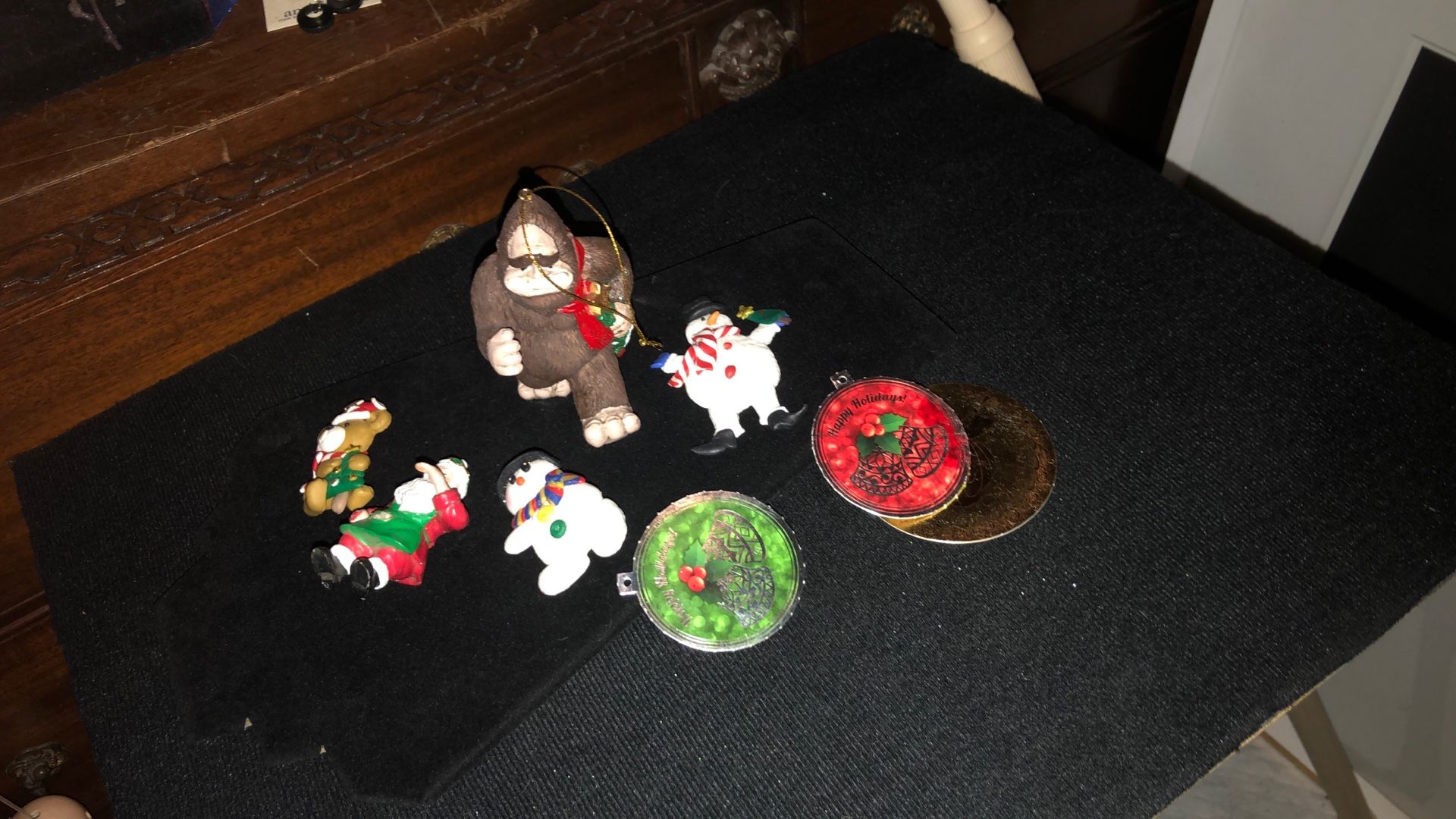 Christmas Brooches And Other Holiday Decor