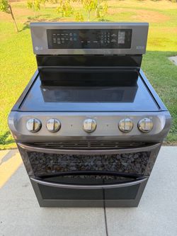 Electric oven range