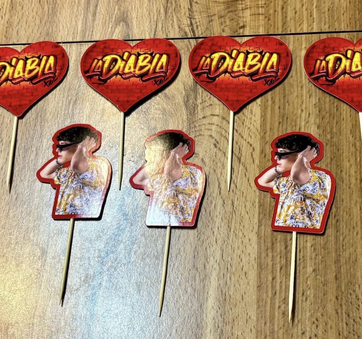 Xavi The Singer Cupcake Toppers Lot Of 12