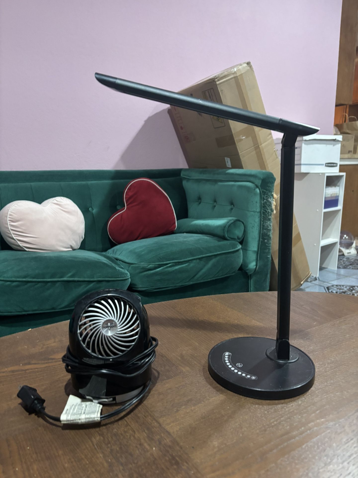 Desk Fan And Lamp