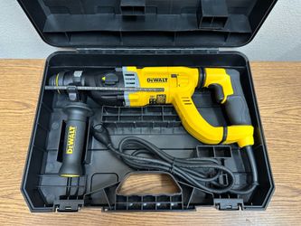 DEWALT D25263K 8.5 Amp 1-1/8 in. Corded SDS-PLUS D-Handle Concrete/Masonry Rotary Hammer Drill Kit