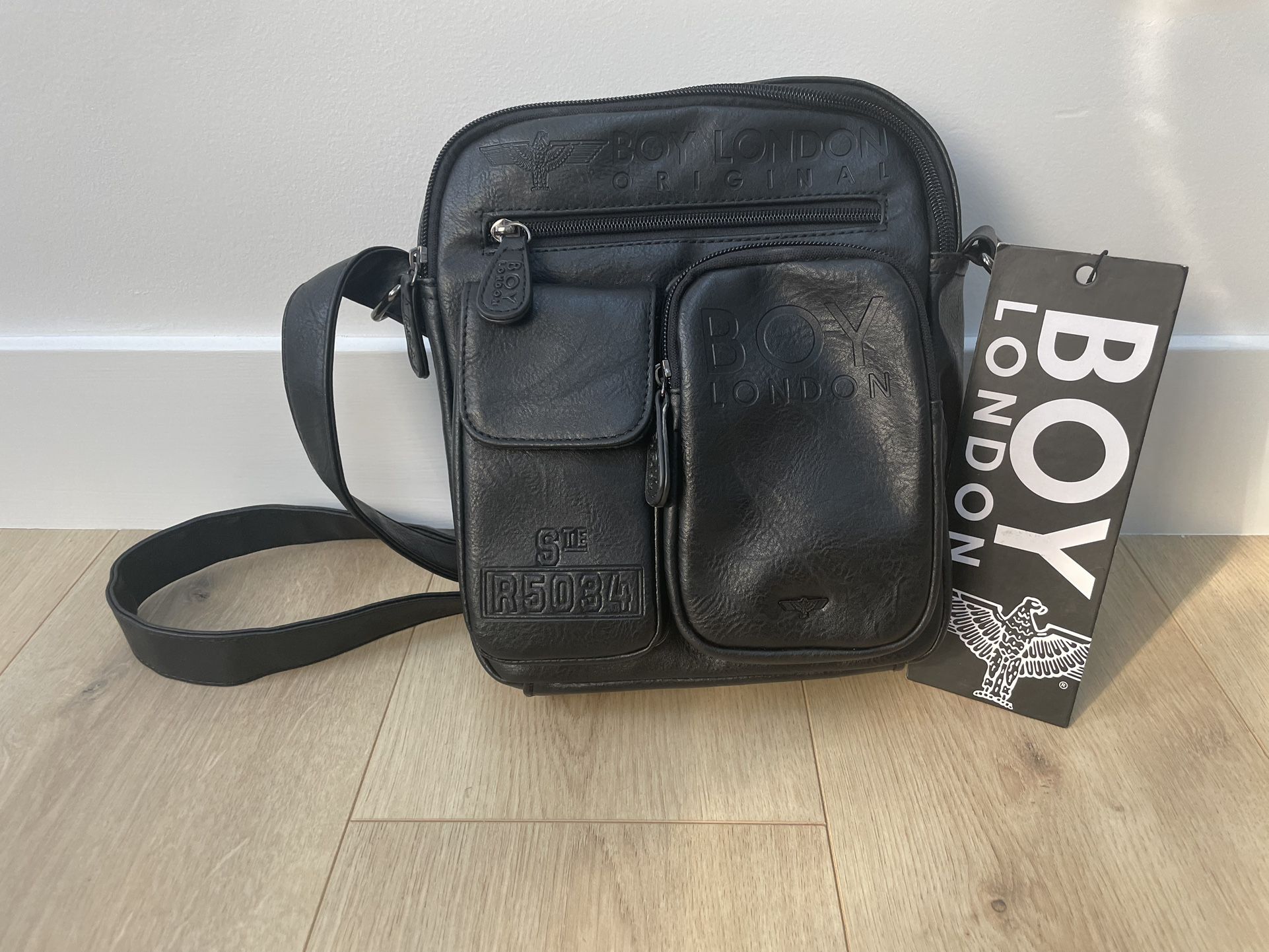 Boy London Messenger Bag (Black)