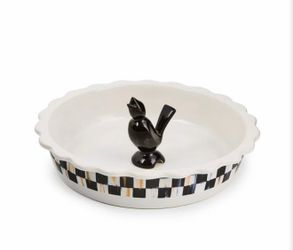 Mackenzie Childs pie plate