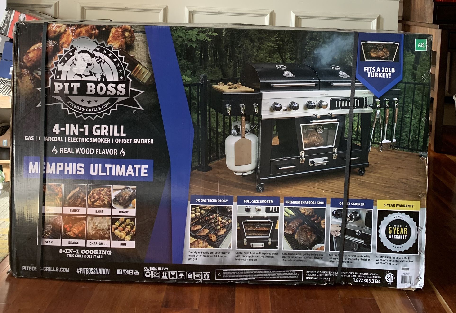 Pit Boss Memphis Ultimate 4-1 Combi Grill