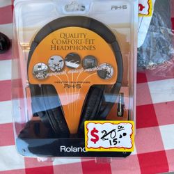 Quality Comfort-Fit Headphones $10