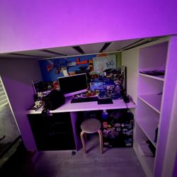 IKEA SMÅSTAD Loft Bed with Desk and Storage