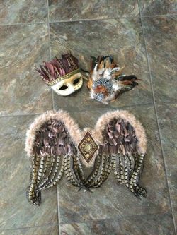 Owl wings and mask