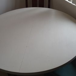 Dining Table With 3 Chairs $50