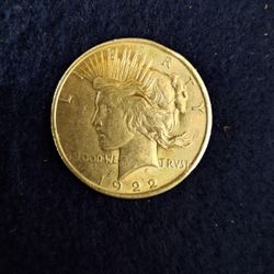 1922 Peace Dollar
