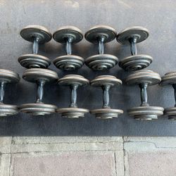 Dumbbell Weights Pair Set Hampton Brand (Prices In Description)