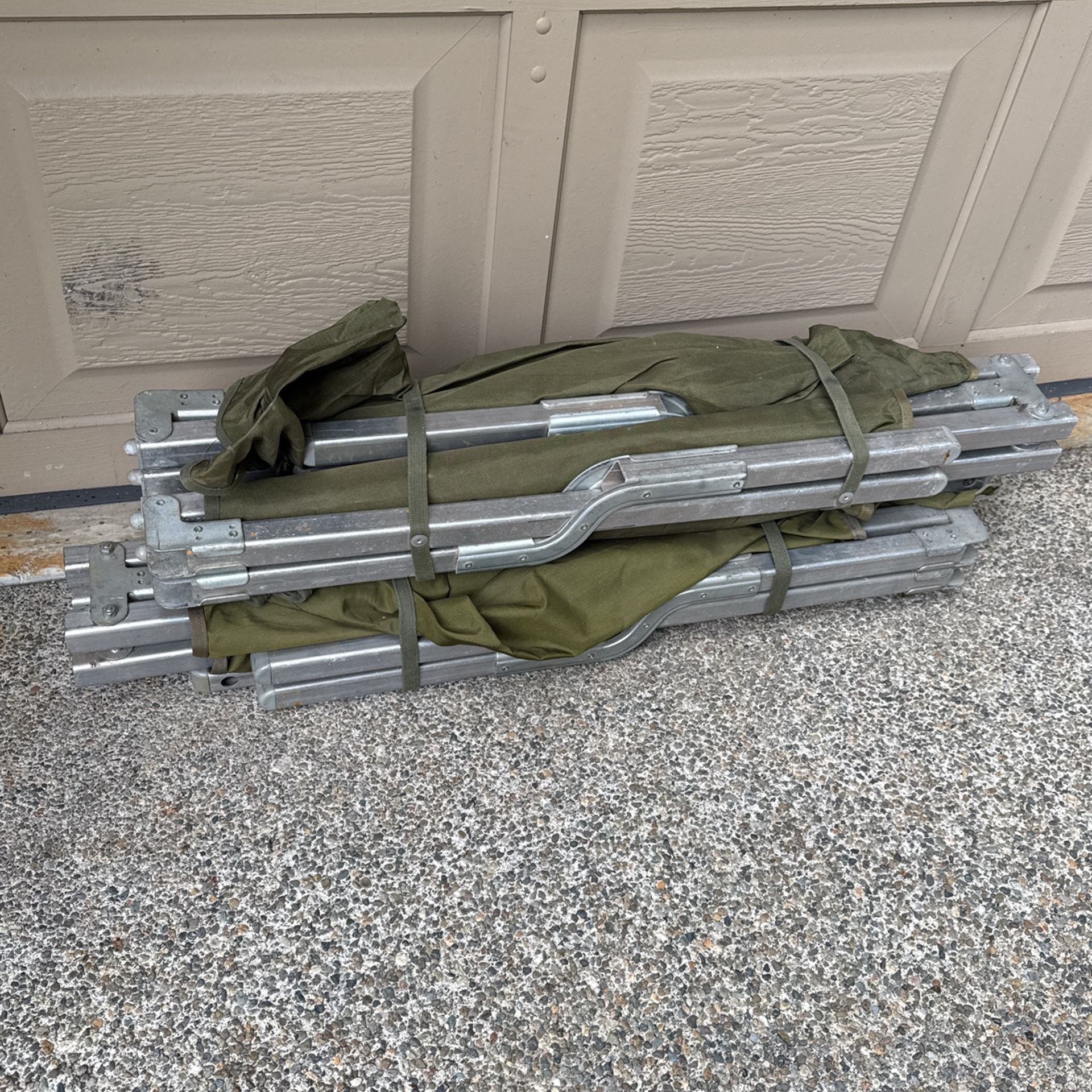 Two Military Cots ($20) Each