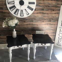 Beautiful Farmhouse Style End Tables 