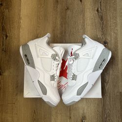 Air Jordan 4 retro  "white oreos”