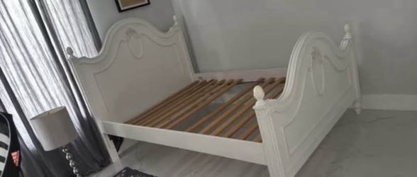 FREE *real wood bed*