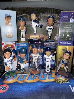 Dodgers Fernando Valenzuela Bobbleheads bobble heads bobble head Bobblehead