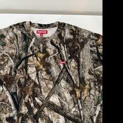 Supreme Small Box Tee TrueTimber HTC Fall Camo LARGE
