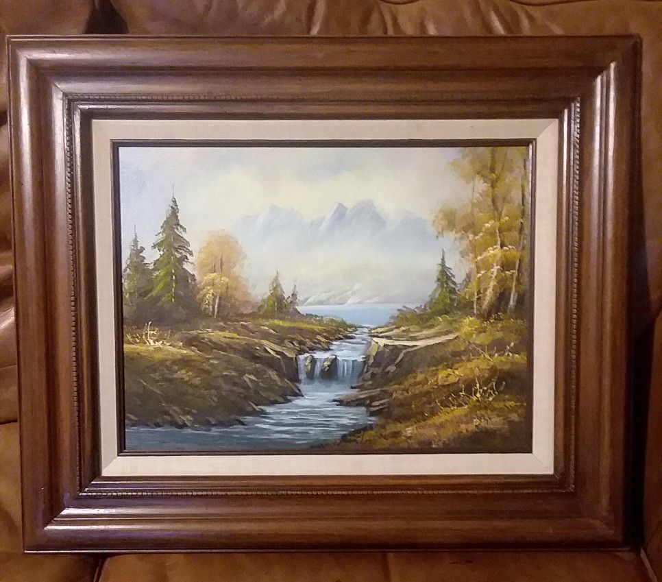 Vintage Wilderness Painting