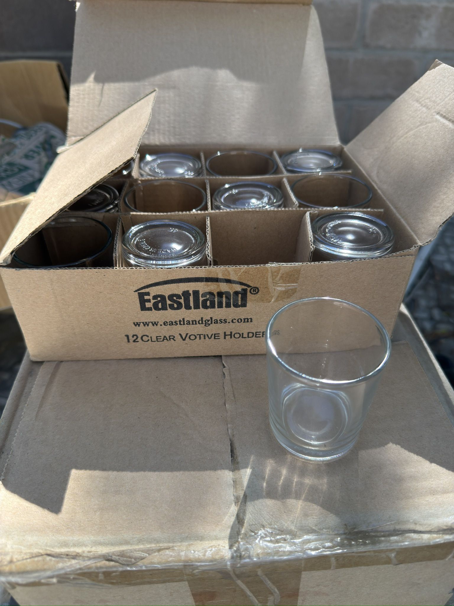 Eastland Clear Votive Holders