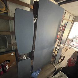 Folding Table With Wheels 