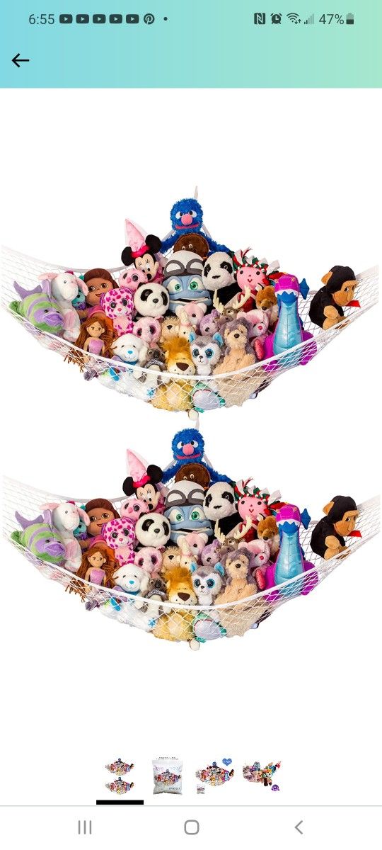 Stuffed Animal Net Holder