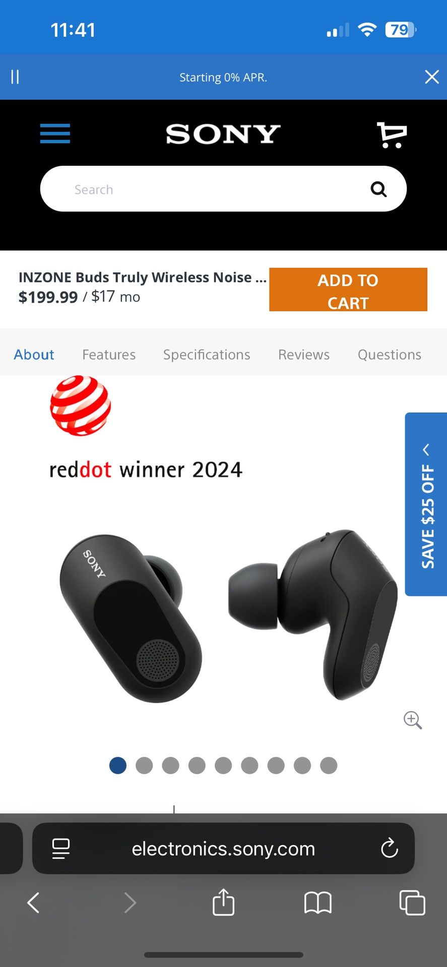 Sony Ps5 Earbuds Brand New