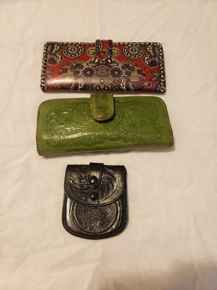 Leather Wallets Lot