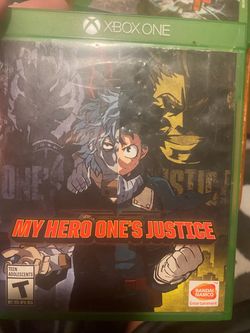My Hero One's Justice one and two Xbox One