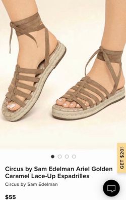 Sam Eldeman espadrille sandal