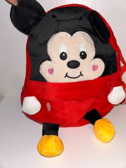Mickey Mouse plush kid mini backpack