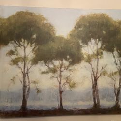 Soft muted colors for your favorite space.  Approximately 36”x46”