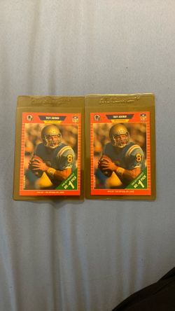 2 Troy Aikman rookie Cards