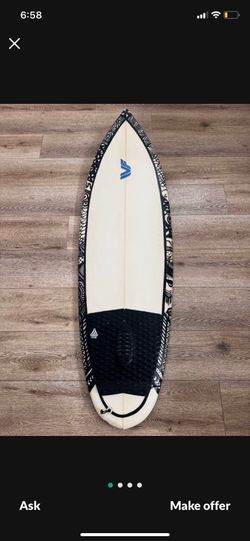 6’0 quad groveler surfboard