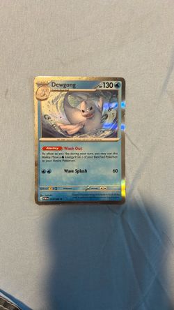 Pokemon card dewong