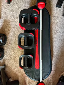 Les Mills Smartbar and weights with risers