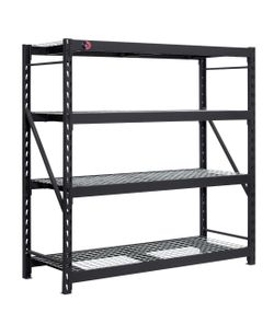 Brand New Gorilla Rack Industrial Heavy Duty 4-Shelf Rack 77x72x24 (Free Delivery)⁠