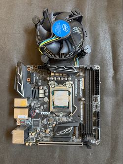 Motherboard  and CPU Combo