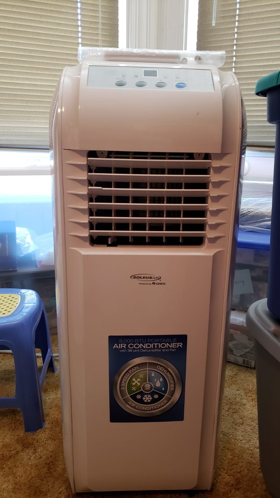 Soleus Air 8,000 BTU Portable Air and Fan