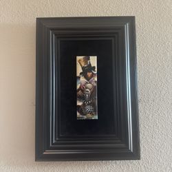 Kat Tatz Mad Hatter Mixed Media Collage Original Canvas Art