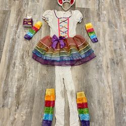 Girl’s Rainbow Unicorn Costume (size 12-14 T)