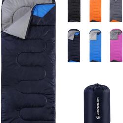 New Open Box Sleeping Bags for Adults Backpacking Lightweight Waterproof