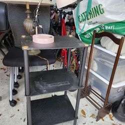 Three Tier Patio Shelf Rack Shoe Rack Planter Rack Table