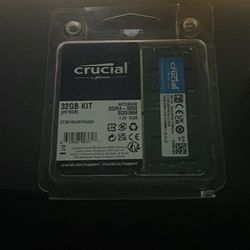 2x16gb Crucial Laptop Ram
