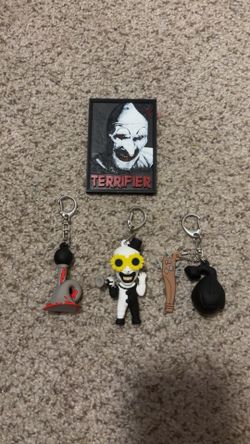 Art The Clown Keychains Plus Magnet