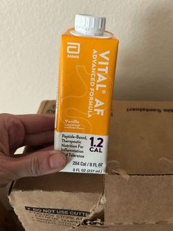 Vital af formula for g tube